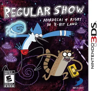 Regular Show - Mordecai and Rigby in 8-bit Land (USA)